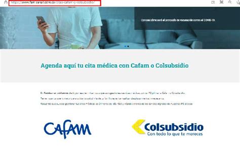 citas cafam en linea|Cafam Salud